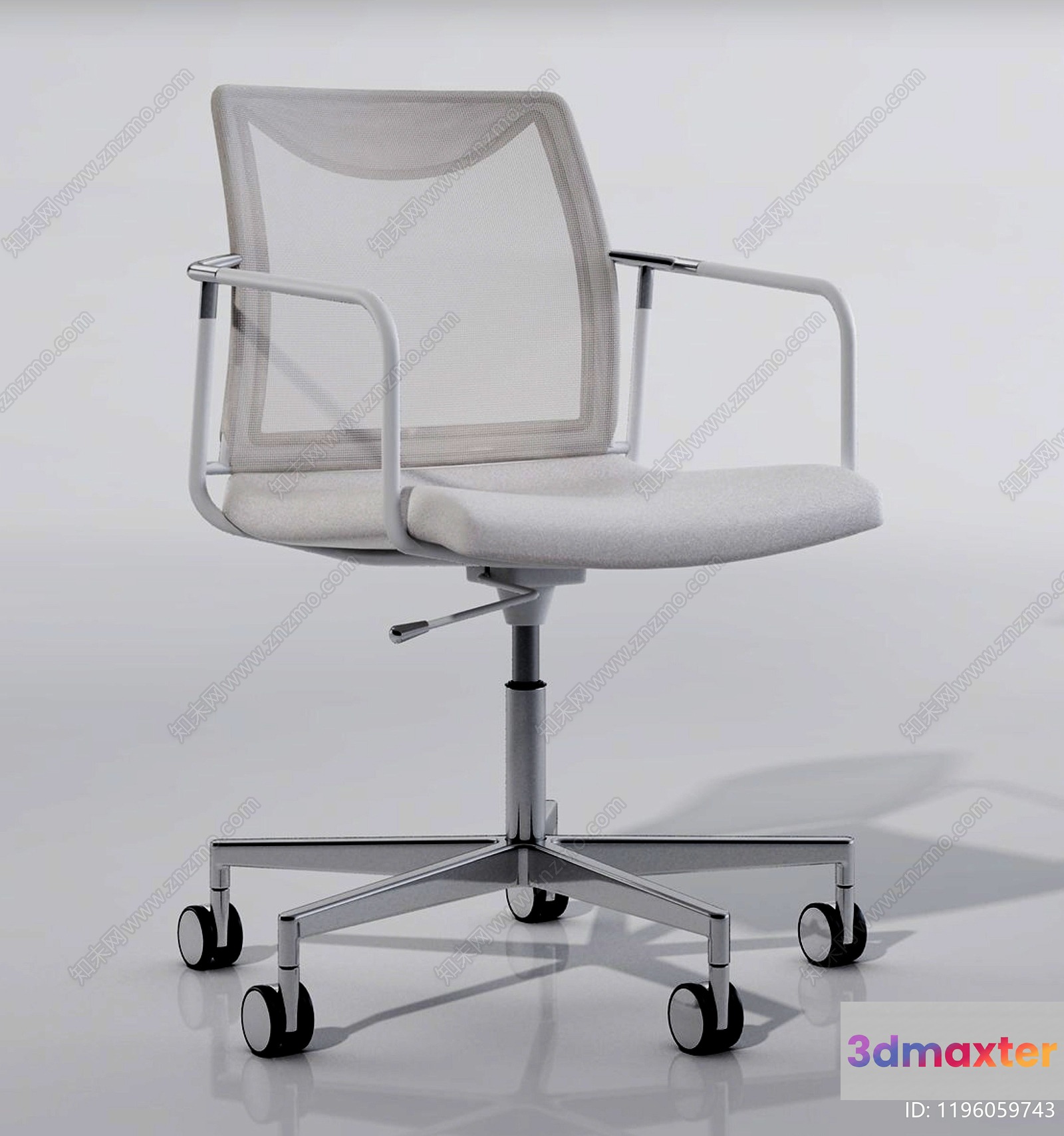 Modern Office Chair 3D Model - 12111 - VRAY Render