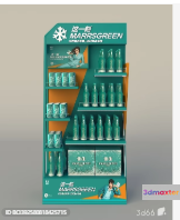 A Green Display Stand 3D Model - 17793 - VRAY Render