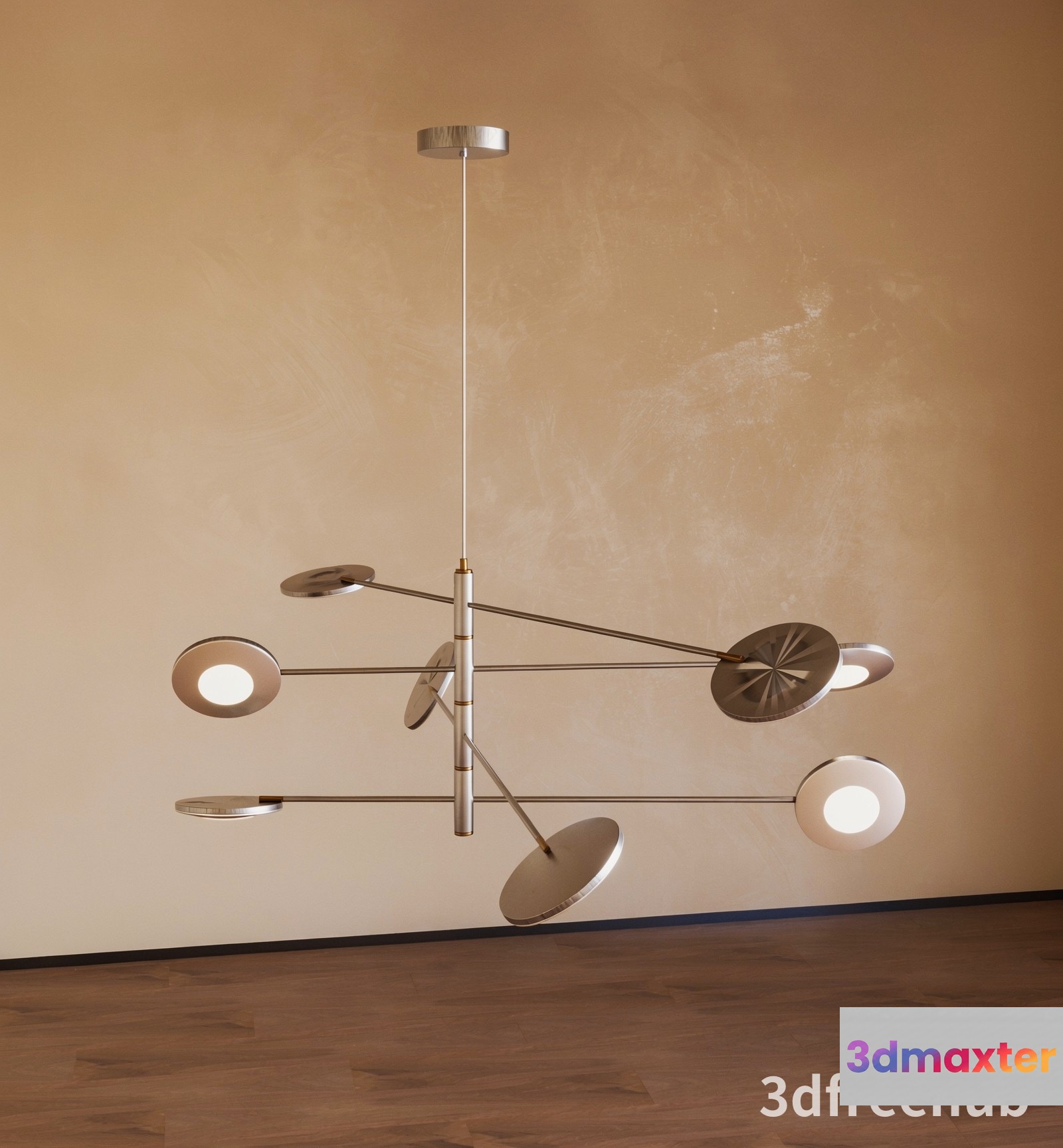 Modern Light Fixture 3D Model - 19696 - VRAY Render