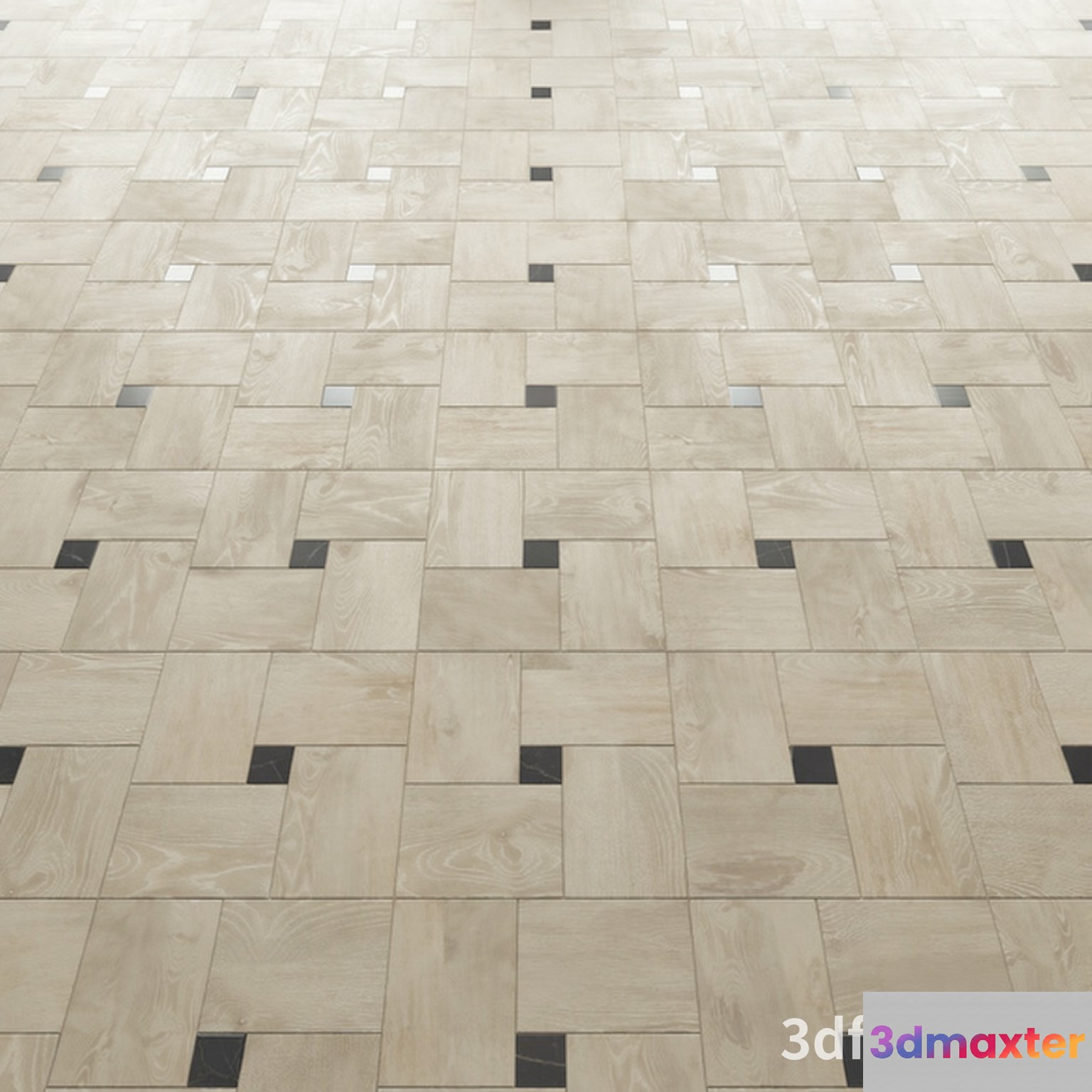 Light-Colored Wood Floor 3D Model - 20540 - VRAY Render