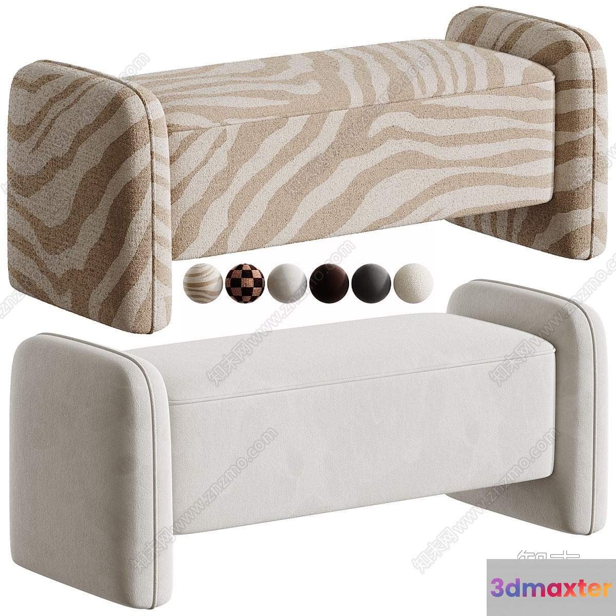 Modern Furniture Set 3D Model - 17222 - VRAY Render
