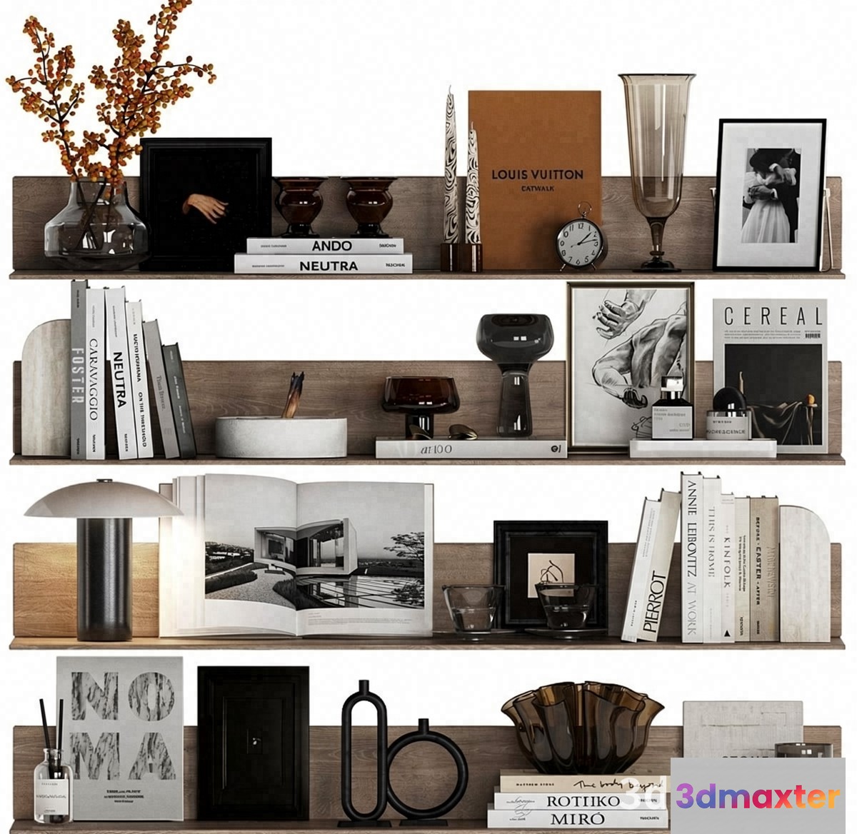 Modern Home Decor 3D Model - 22907 - VRAY Render