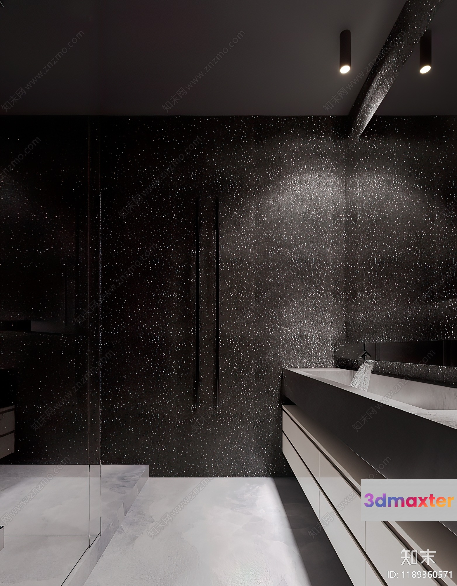 Modern Bathroom Sink 3D Model - 10145 - VRAY Render