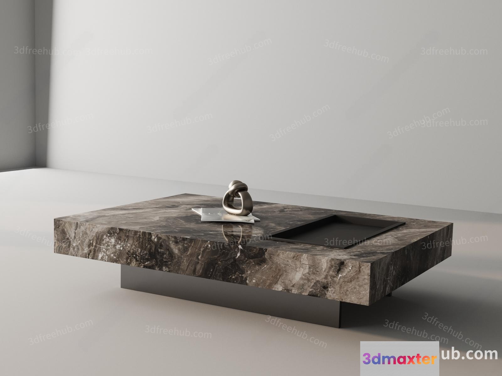 Modern Coffee Table 3D Model - 18584 - VRAY Render
