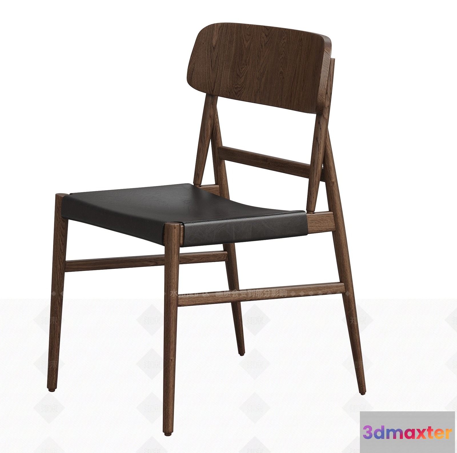 Wooden Folding Chair 3D Model - 7946 - CORONA Render