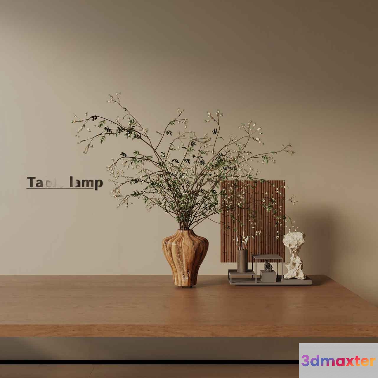 Modern Home Decor 3D Model - 1459 - VRAY Render