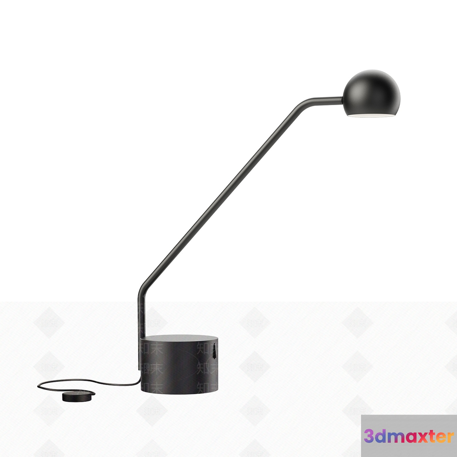 Modern Desk Lamp 3D Model - 10900 - VRAY Render