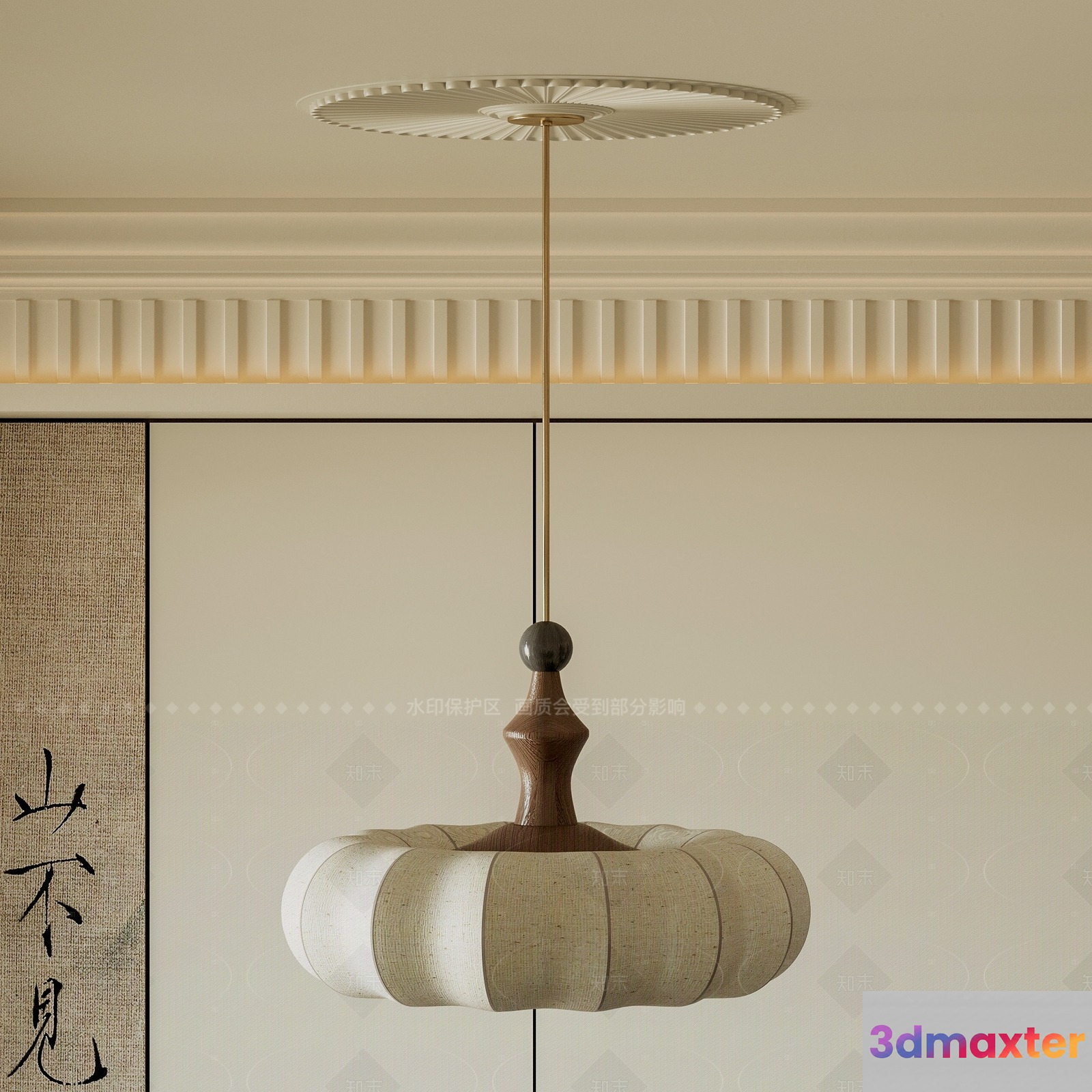A Light Fixture 3D Model - 21133 - VRAY Render