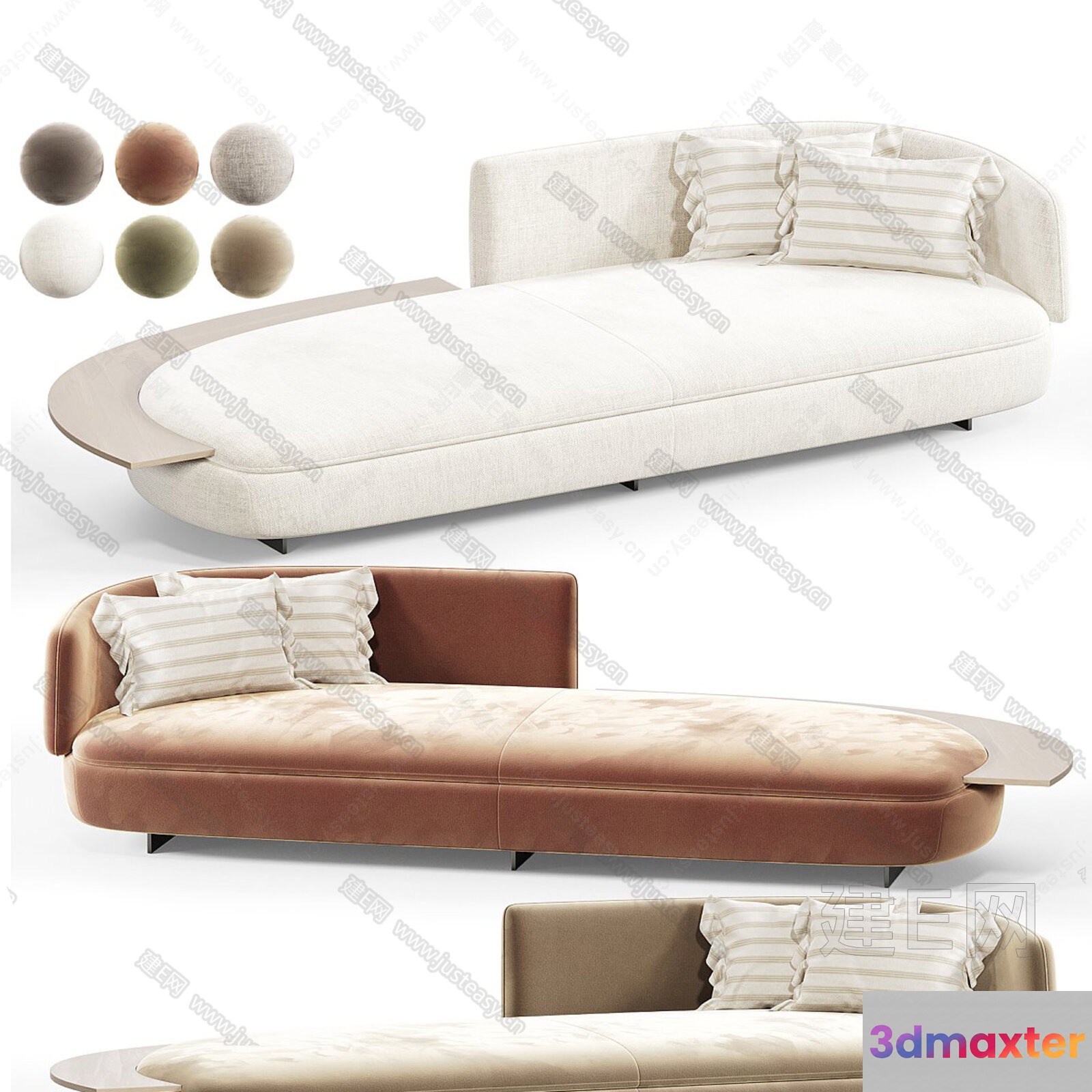 Modern Sofa Designs 3D Model - 14971 - VRAY Render