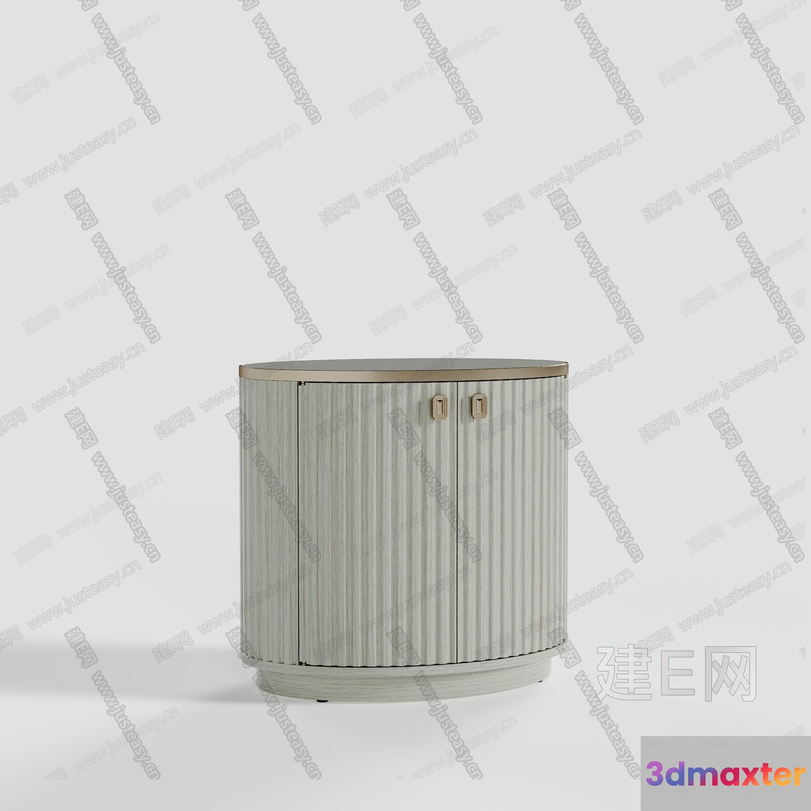 A Cabinet 3D Model - 1598 - VRAY Render