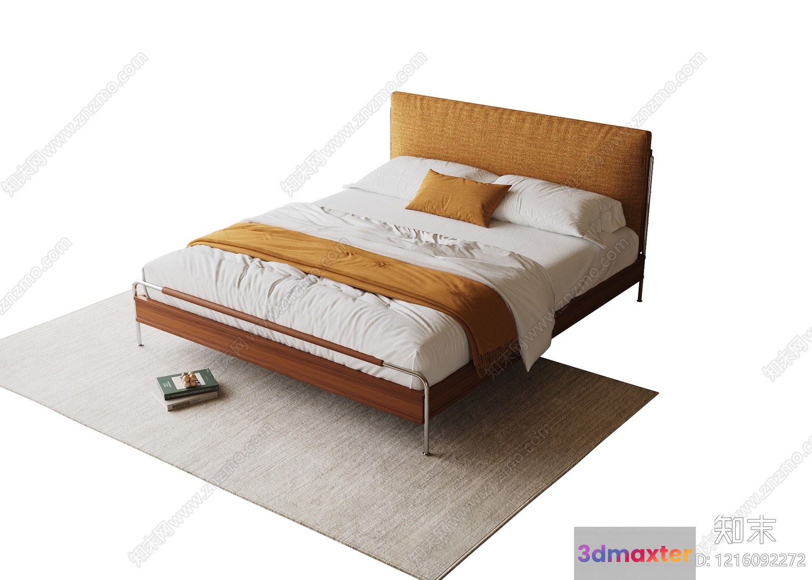 Cozy Bedroom 3D Model - 14048 - VRAY Render