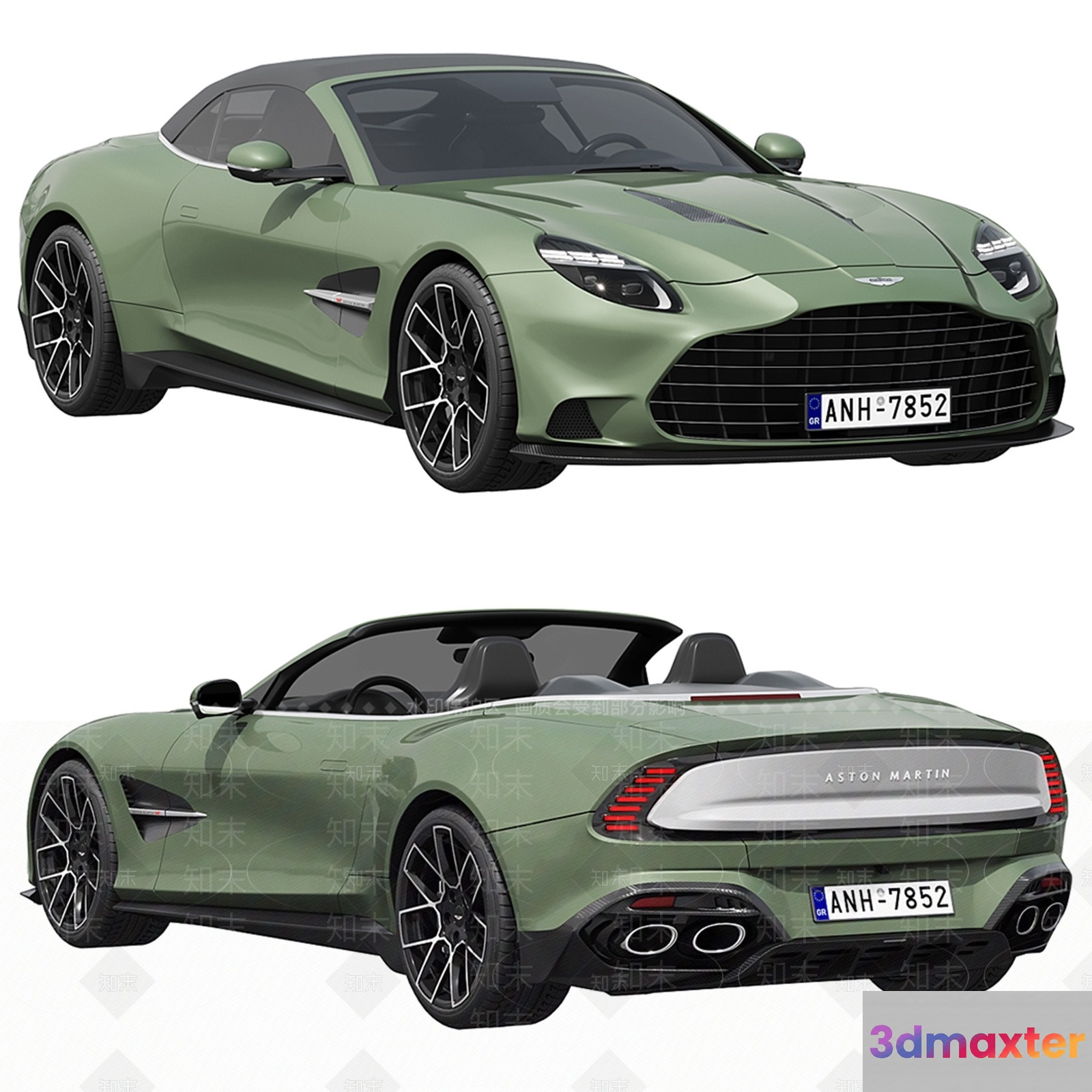 Aston Martin Car 3D Model - 21879 - VRAY Render