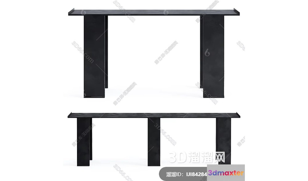 Simple Table 3D Model - 16674 - CORONA Render