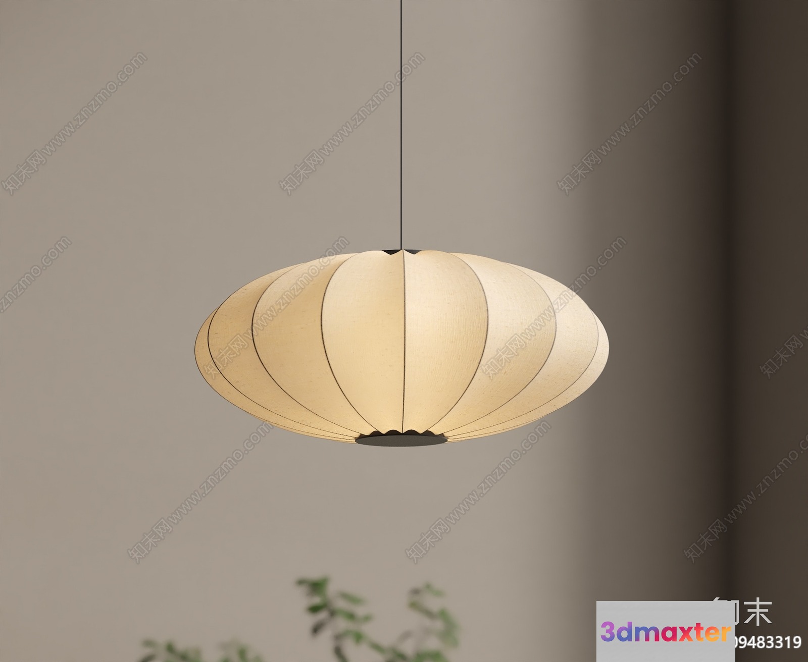 A Hanging Light Fixture 3D Model - 8006 - VRAY Render