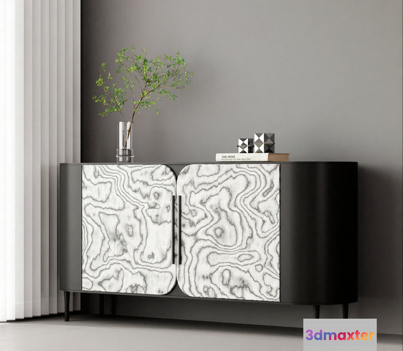 Modern Sideboard 3D Model - 15912 - VRAY Render