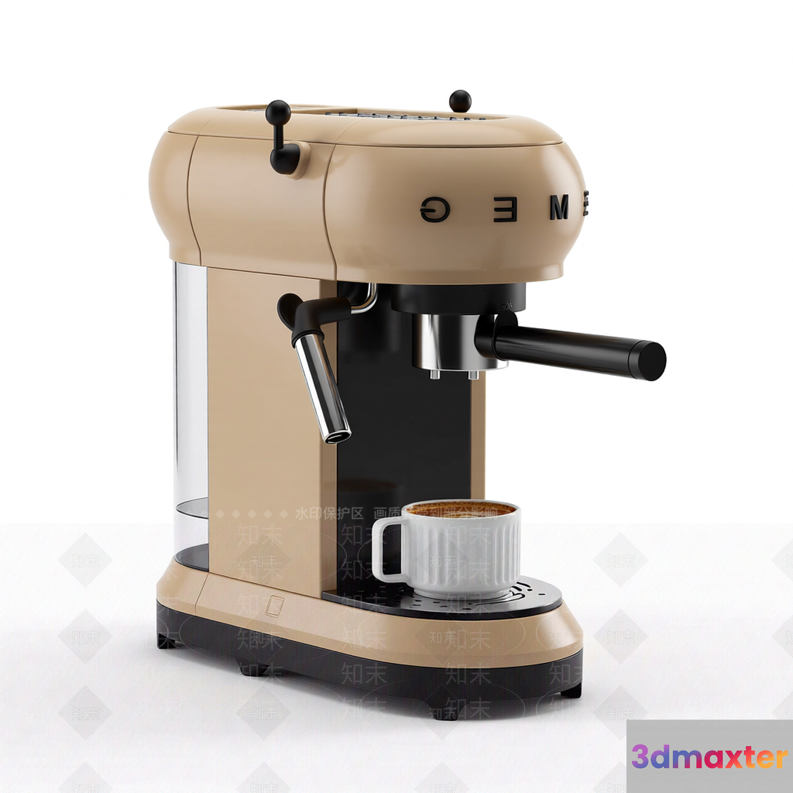 A Coffee Machine 3D Model - 18666 - VRAY Render