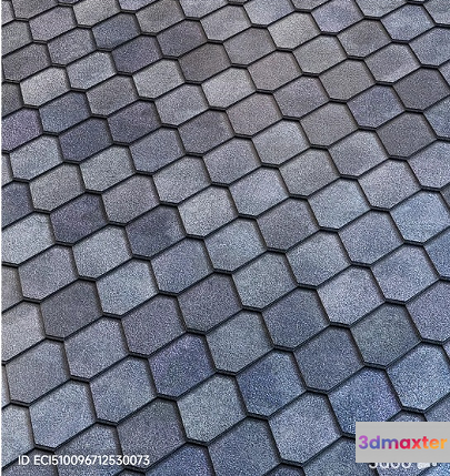 Grey Stone Floor 3D Model - 17267 - VRAY Render