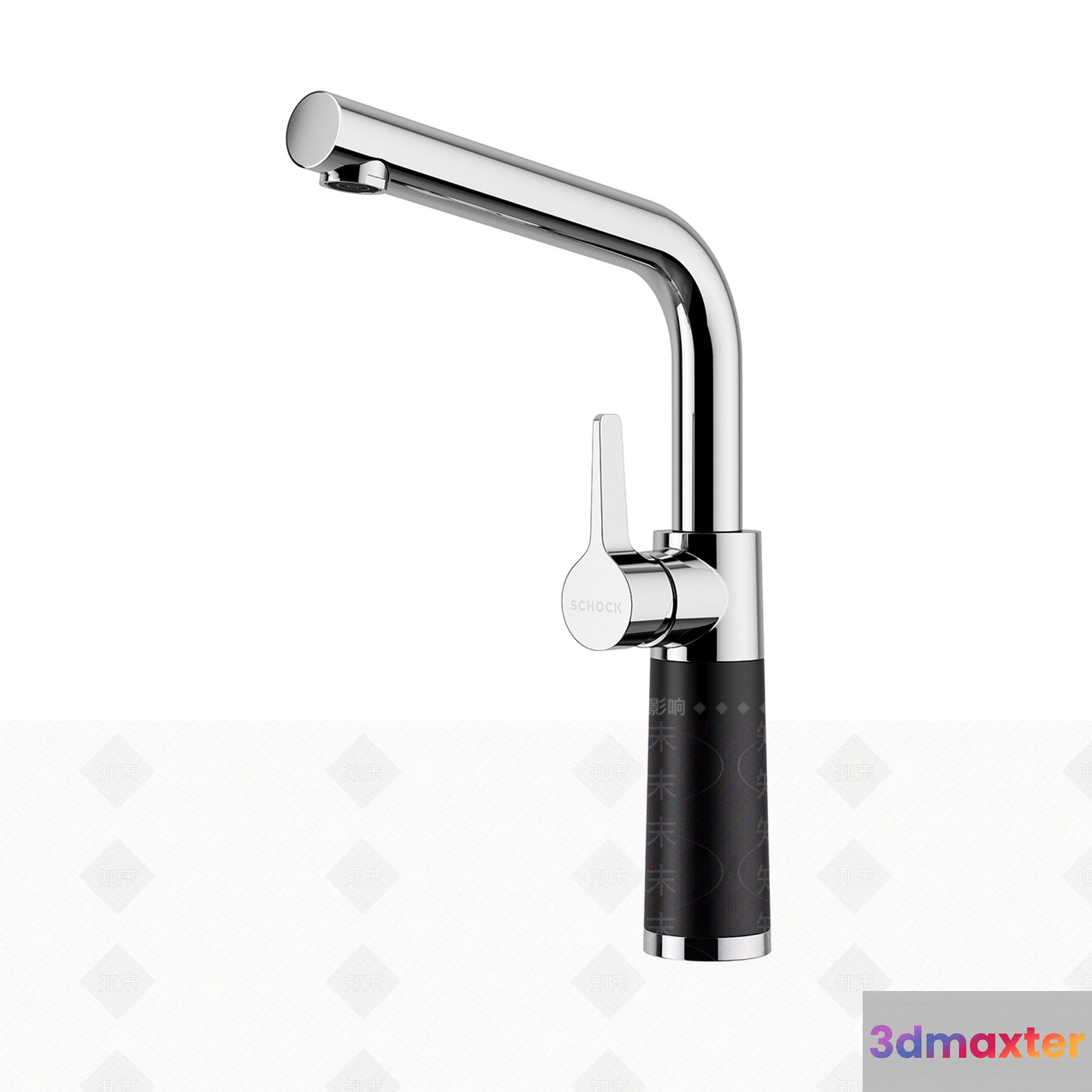 Silver Faucet 3D Model - 11240 - VRAY Render