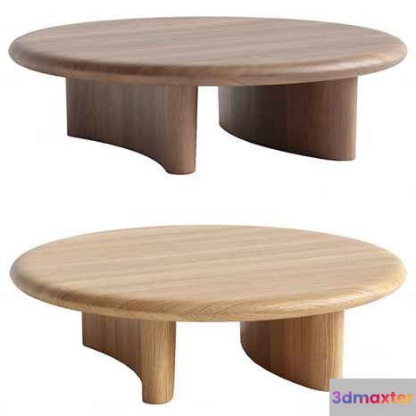 Wooden Coffee Table 3D Model - 14207 - CORONA Render