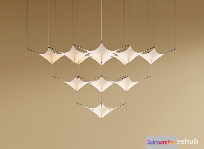 Modern Light Fixtures 3D Model - 8937 - VRAY Render