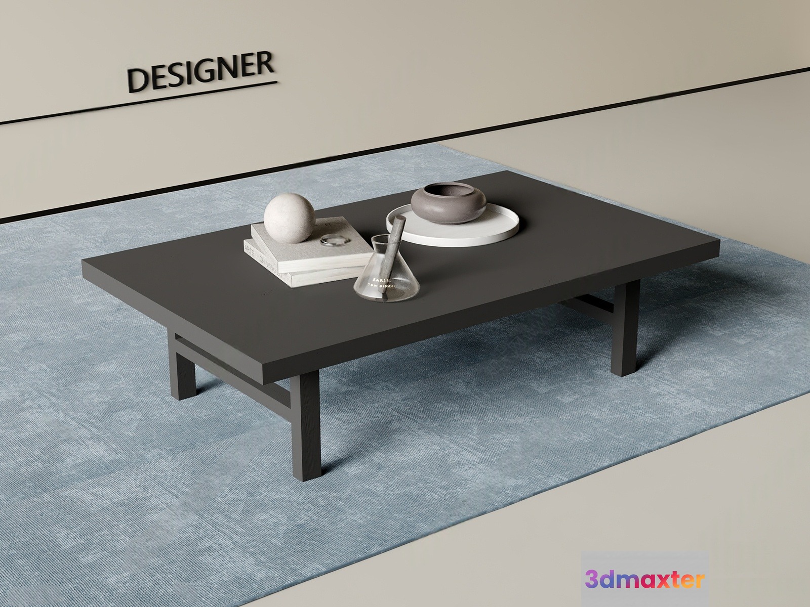 A Modern Coffee Table 3D Model - 10669 - CORONA Render