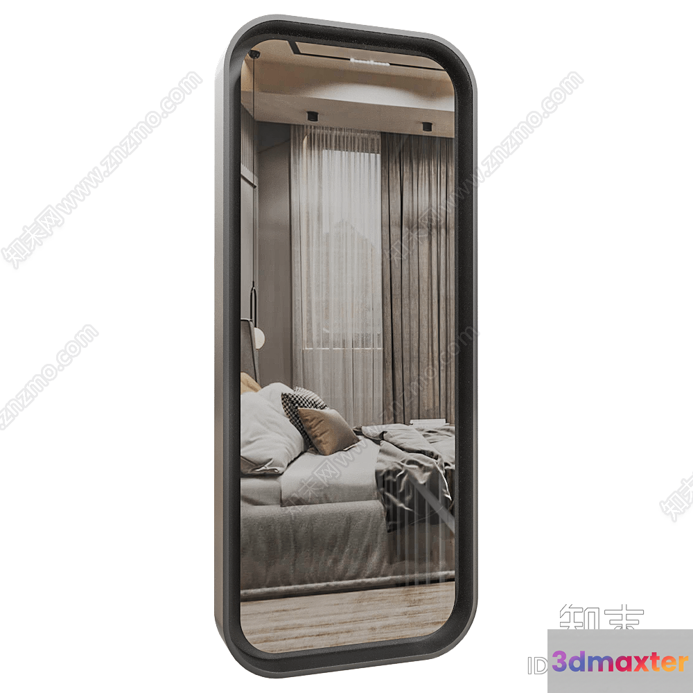 Cozy Bedroom 3D Model - 6111 - VRAY Render