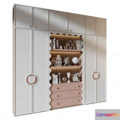 A Mirrored Closet 3D Model - 4399 - VRAY Render