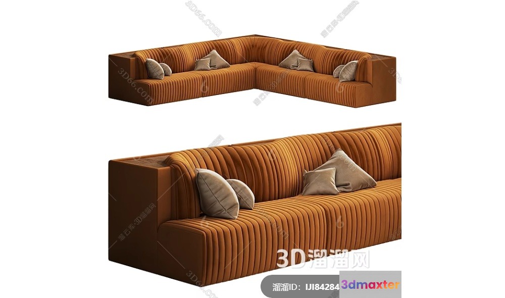 A Modern Living Room 3D Model - 4792 - VRAY Render