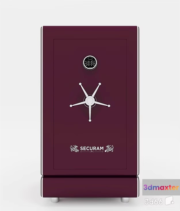 A Safe 3D Model - 23046 - VRAY Render