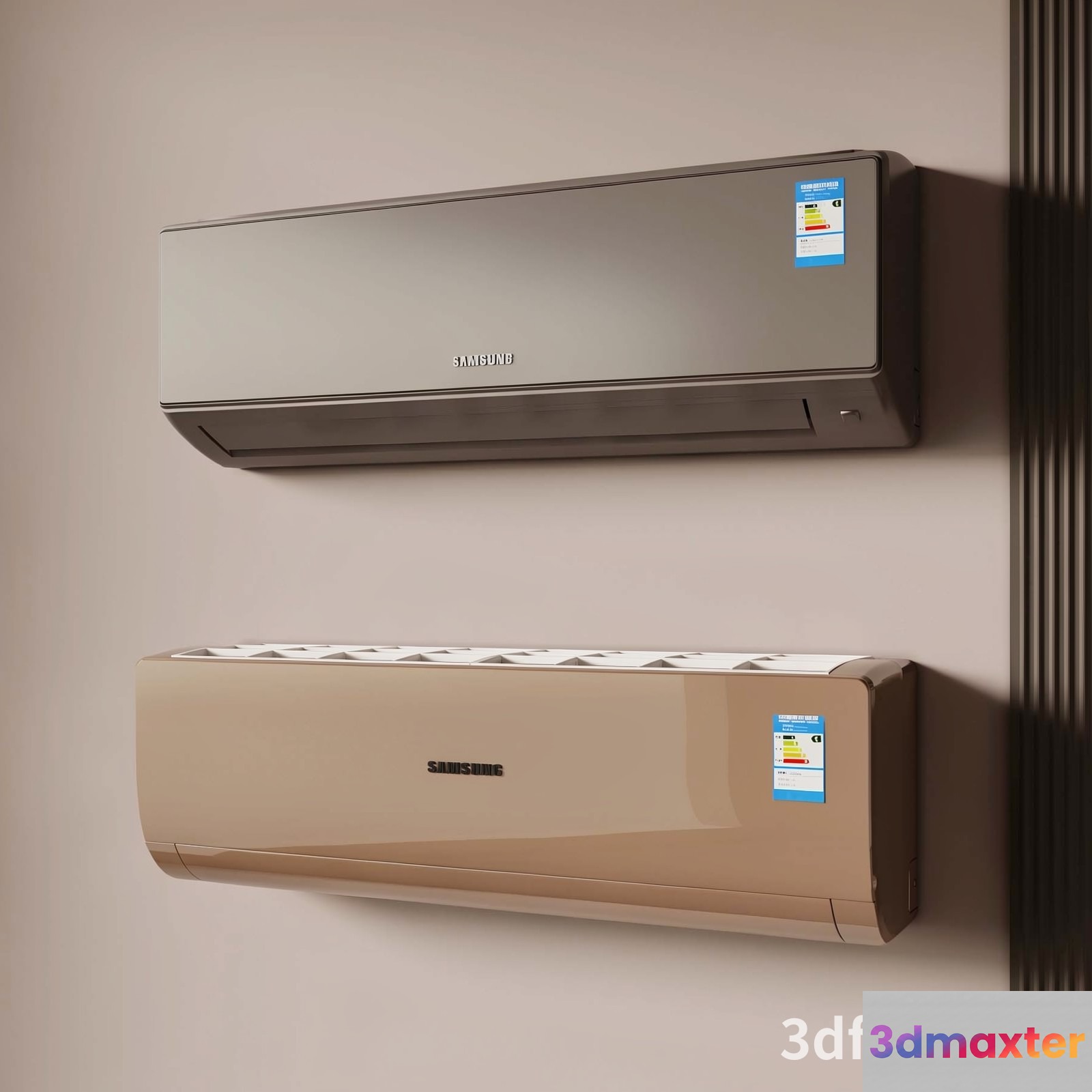 Samsung Air Conditioners 3D Model - 21809 - VRAY Render