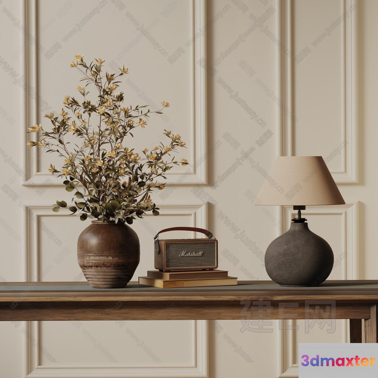 Cozy Home Decor 3D Model - 13705 - VRAY Render