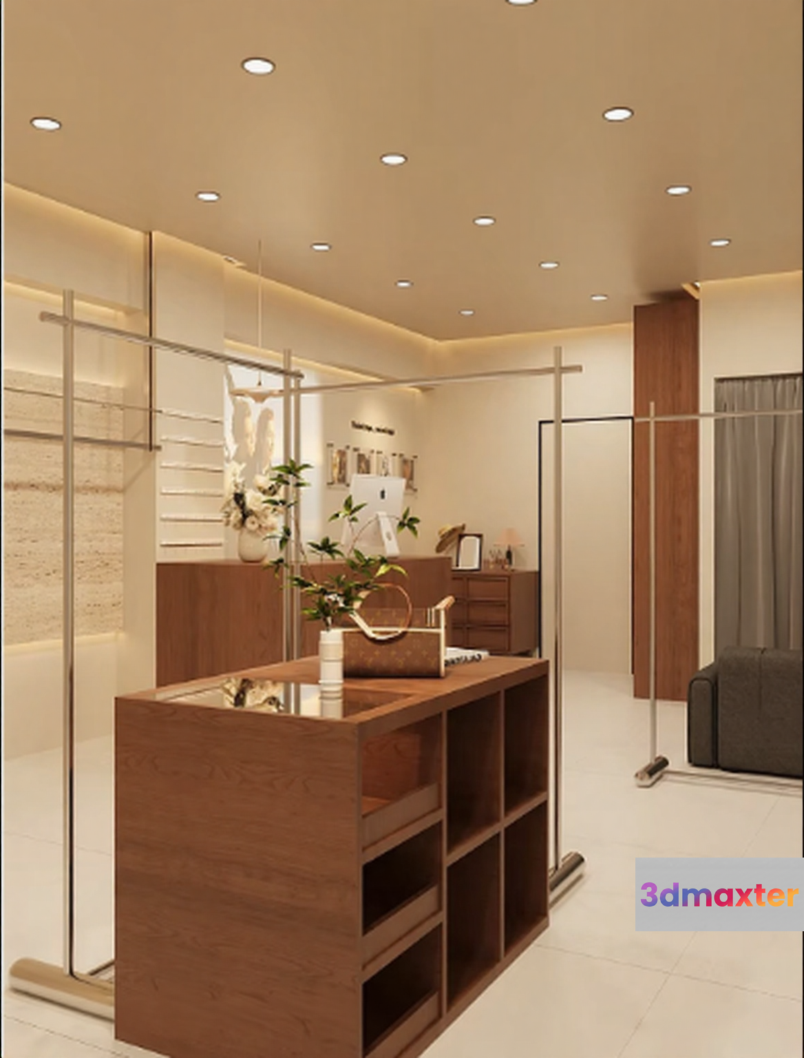 Modern Retail Store 3D Model - 3957 - CORONA Render