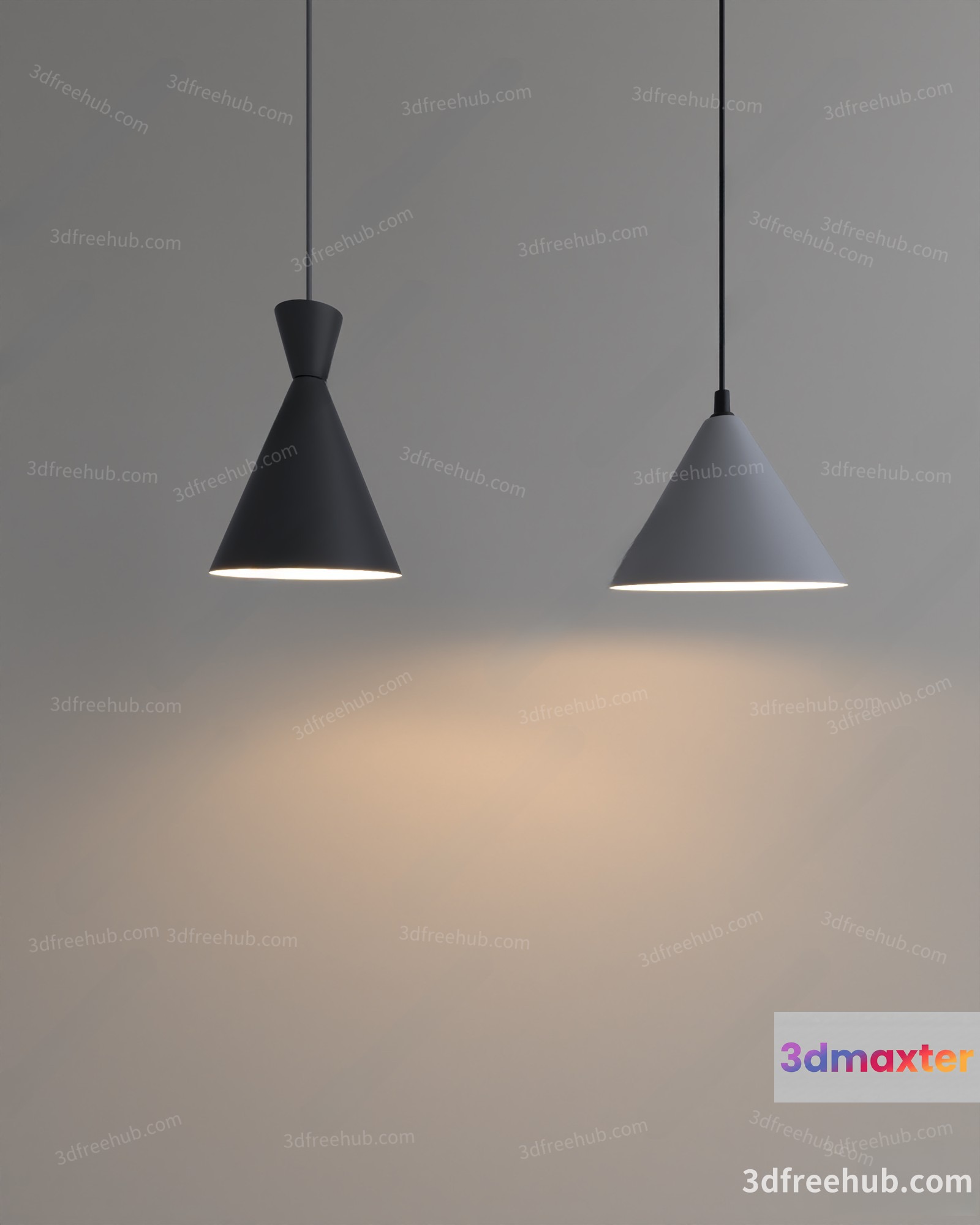 Modern Light Fixtures 3D Model - 20510 - VRAY Render