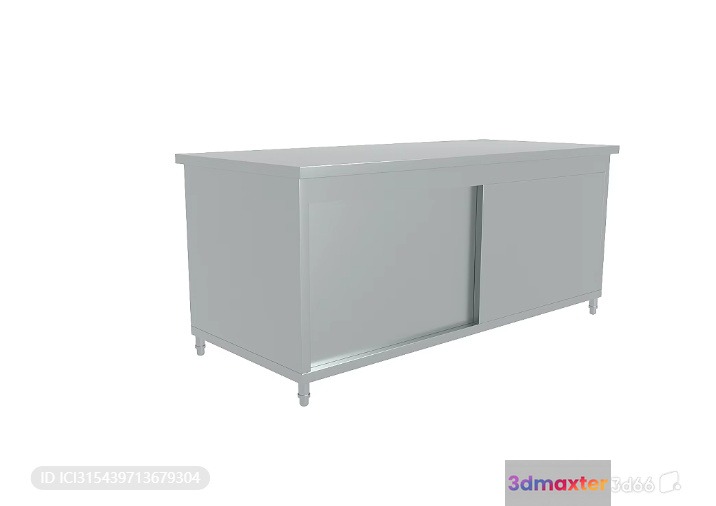 Metal Cabinet 3D Model - 7283 - VRAY Render