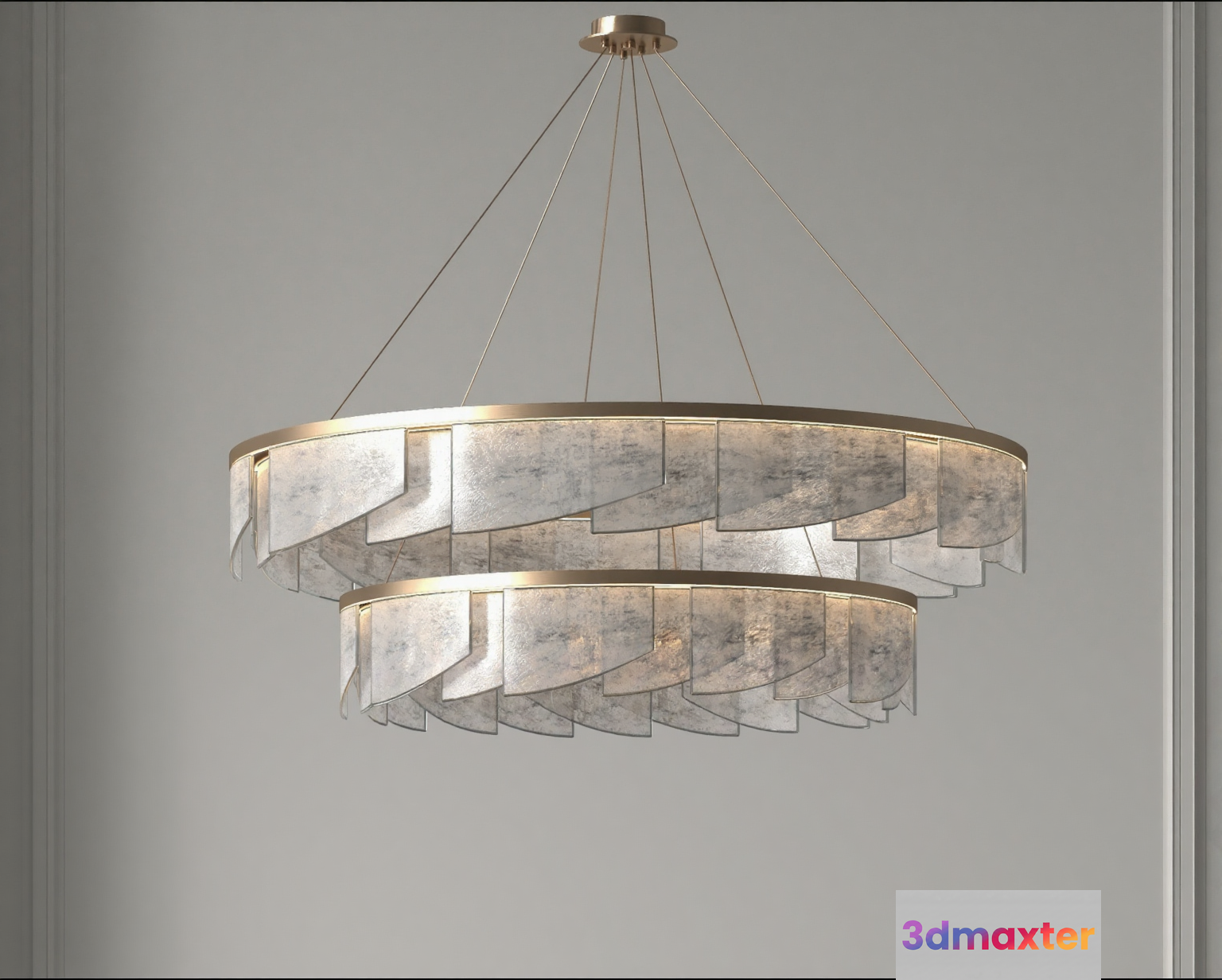 A Chandelier 3D Model - 1813 - VRAY Render