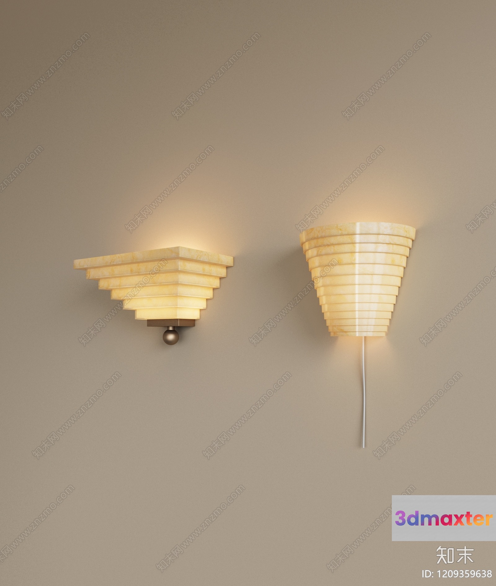 Light Fixtures 3D Model - 1099 - VRAY Render