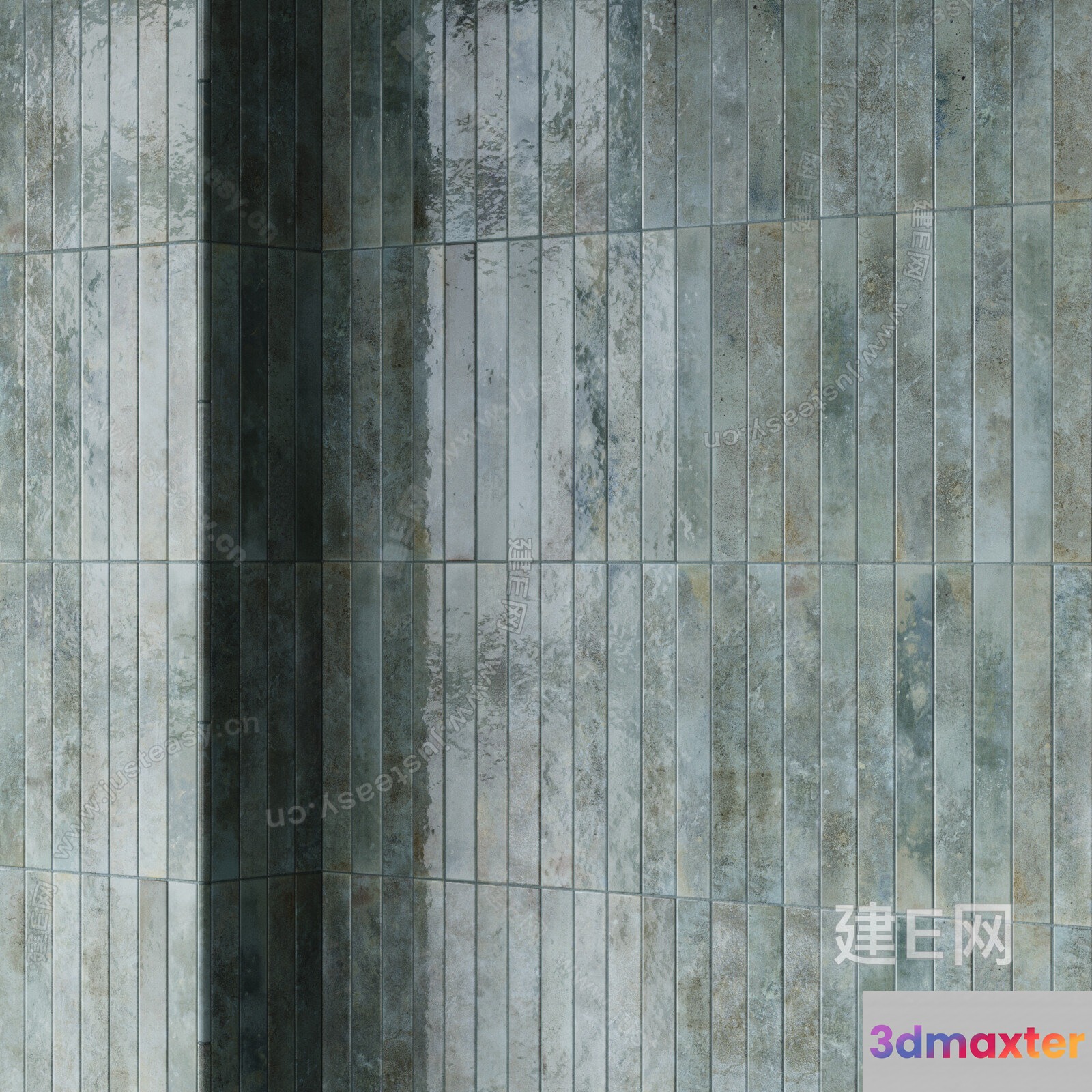 The Main Subject Is A Wall And It Is Made Of Stone 3D Model - 401 - VRAY Render