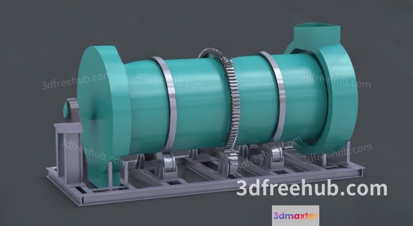 A 3D Model Of A Pipe System 3D Model - 19974 - VRAY Render