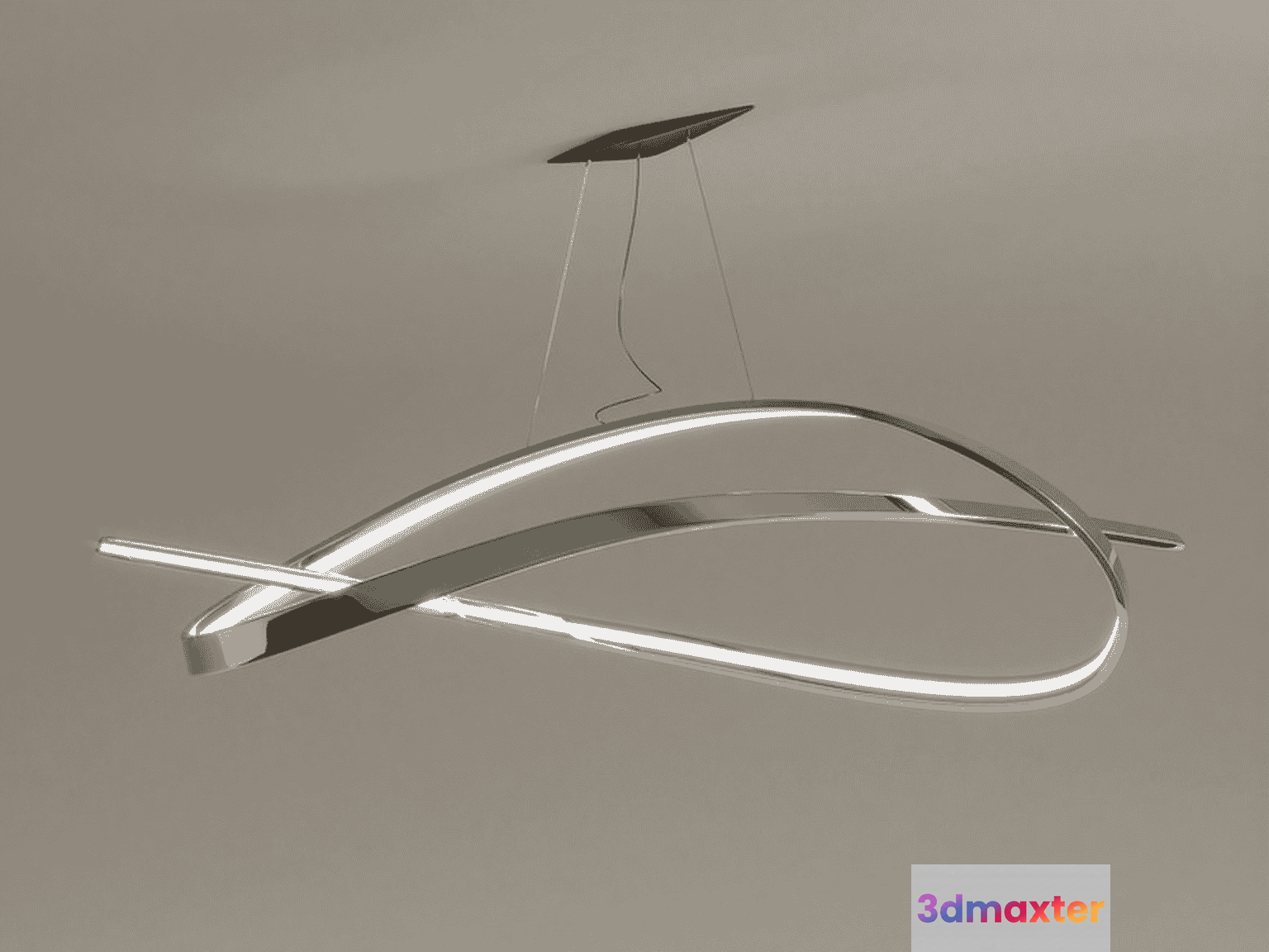 A Modern Light Fixture 3D Model - 13281 - VRAY Render