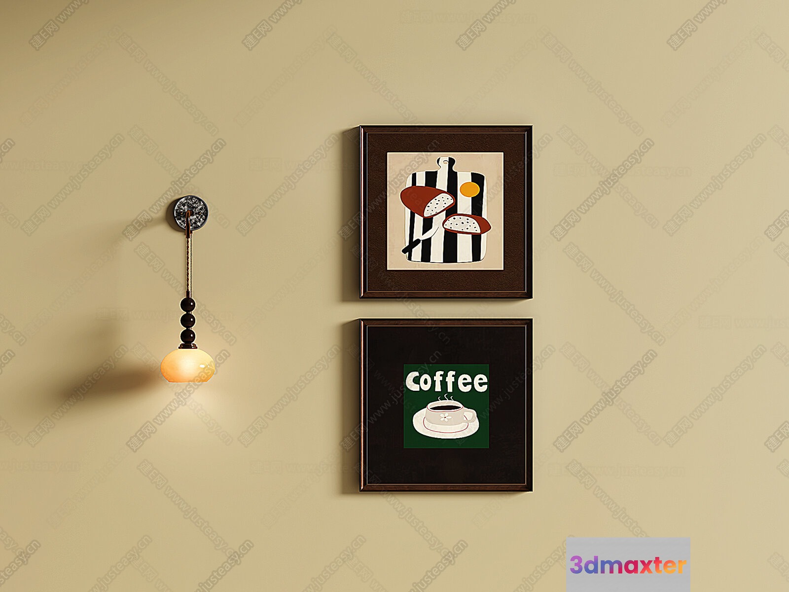Cozy Home Decor 3D Model - 17063 - VRAY Render