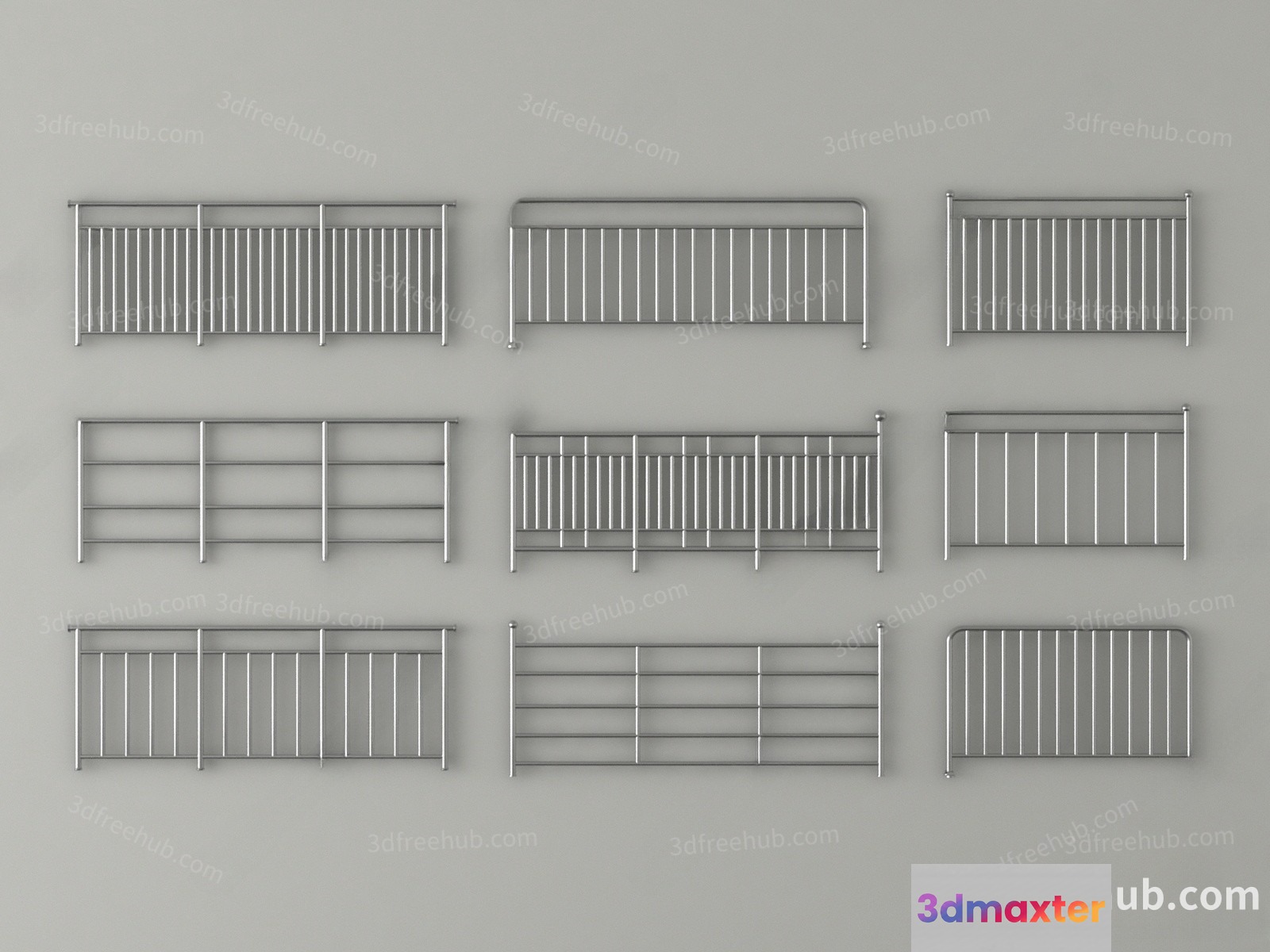 3D Baby Cribs 3D Model - 22009 - VRAY Render