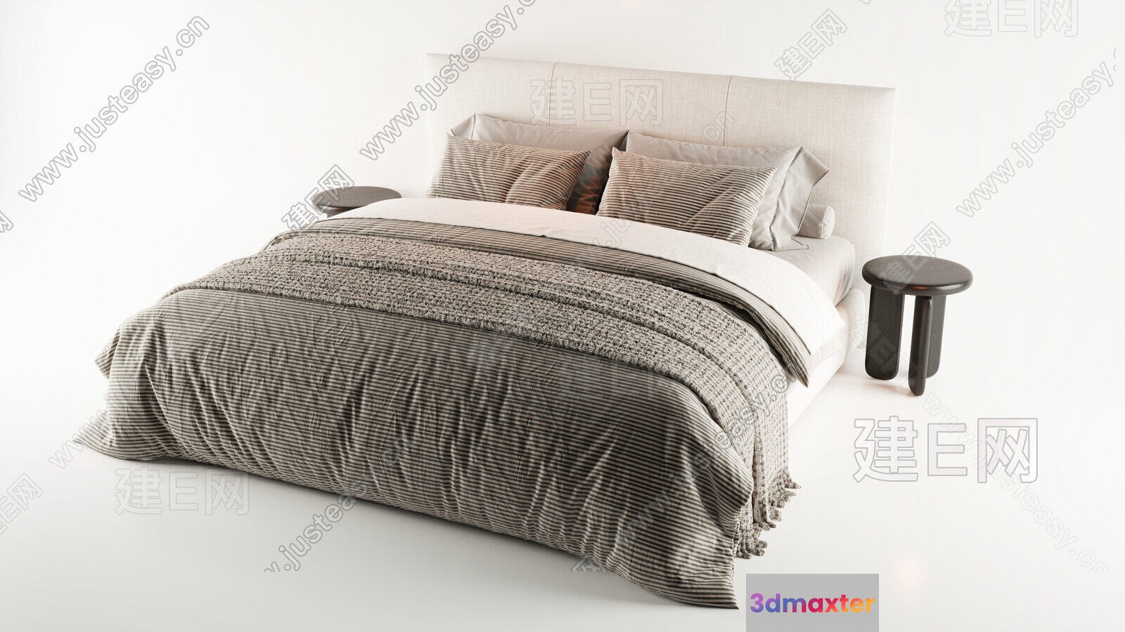 Cozy Bedroom 3D Model - 11101 - VRAY Render