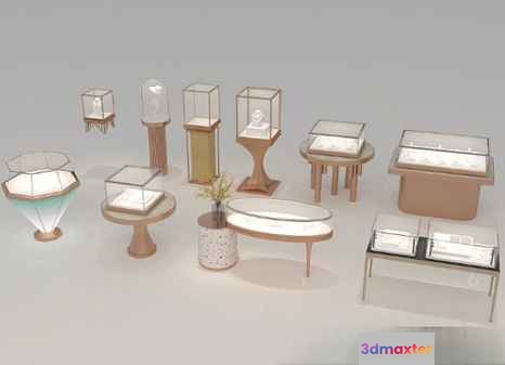 Display Cases 3D Model - 9402 - VRAY Render