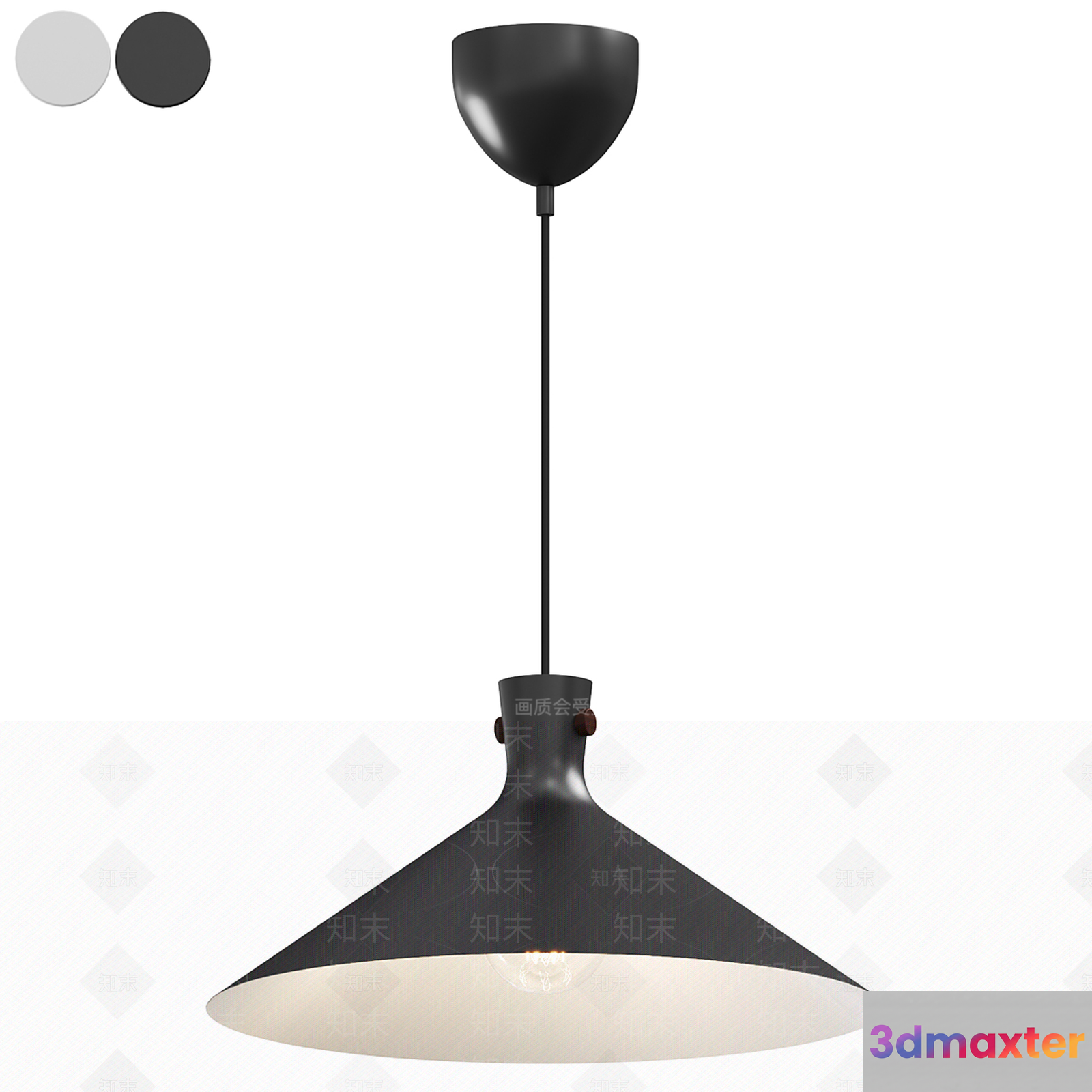 Black Light Fixture 3D Model - 1318 - VRAY Render
