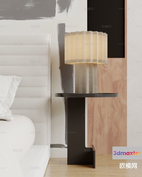 Modern Table Lamp 3D Model - 7952 - CORONA Render