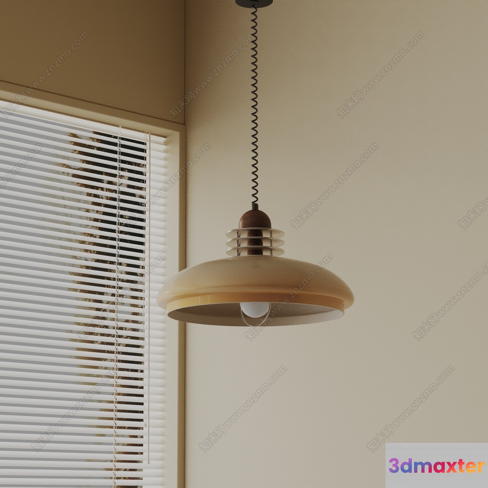 A Light Fixture 3D Model - 12478 - VRAY Render