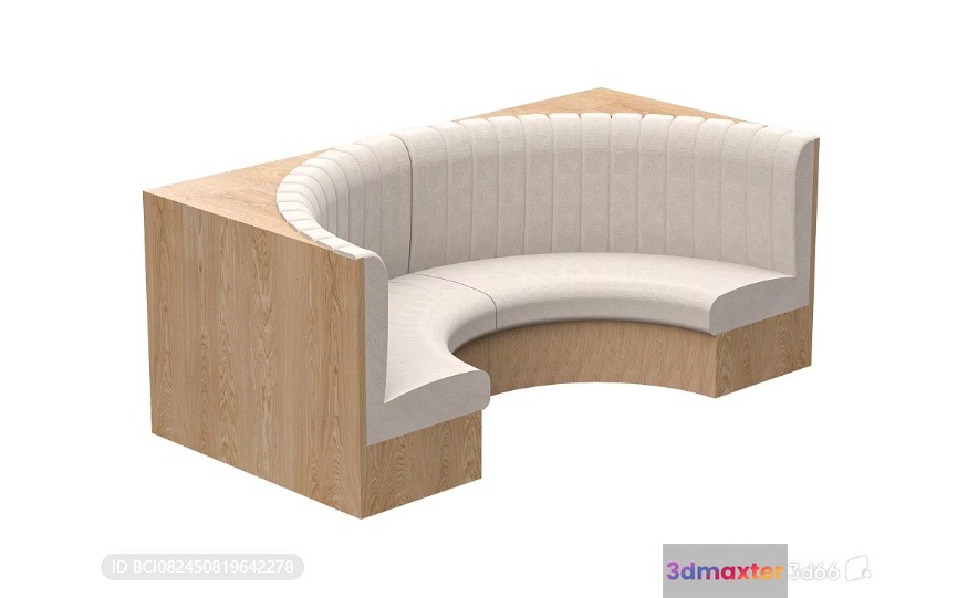 Corner Sofa 3D Model - 4295 - VRAY Render