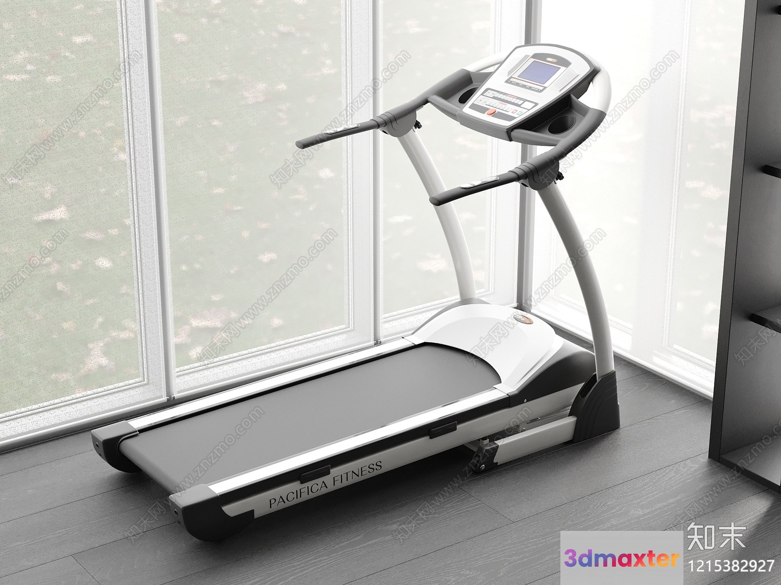 A Treadmill In A Room 3D Model - 11277 - VRAY Render