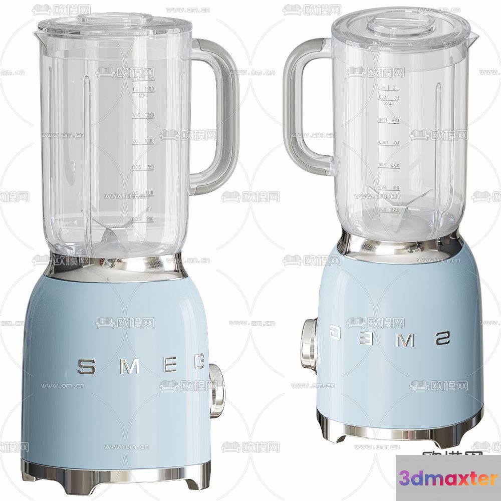 Smeg Blender 3D Model - 7271 - VRAY Render