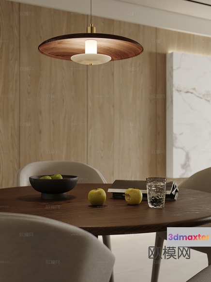Modern Light Fixture 3D Model - 22320 - CORONA Render